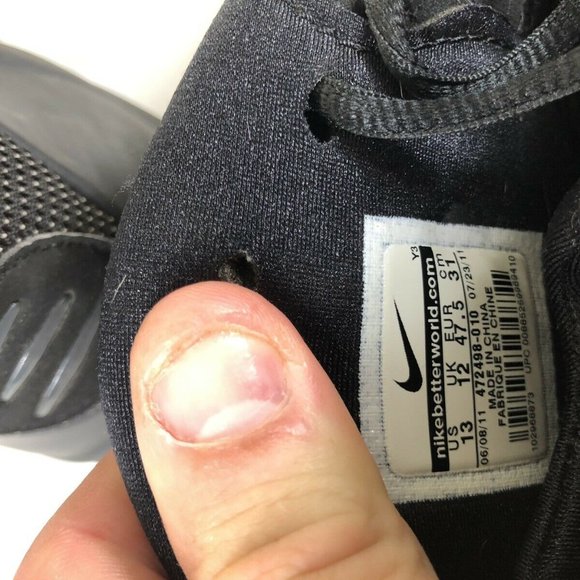 2011 Nike Air Total Foamposite Max Tim Duncan Blac - Picture 10 of 12